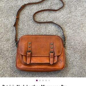 Patricia Nash Tan Leather Crossbody Bag